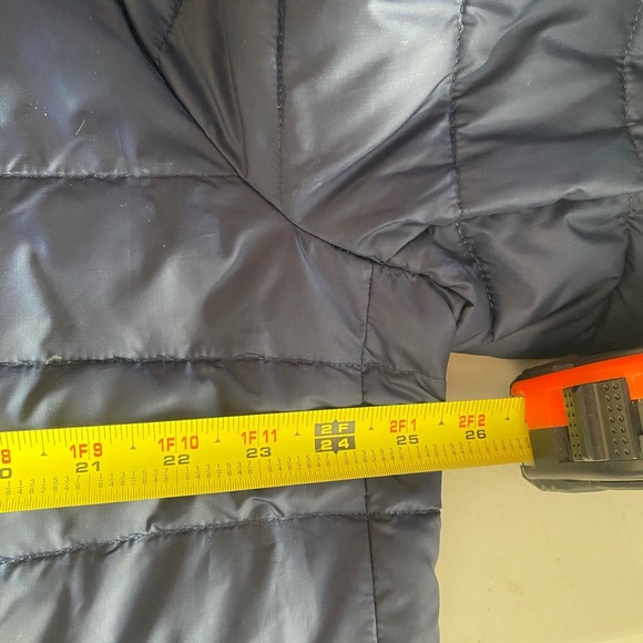 Versace 19.69 Navy Puffer Jacket with Silver Hardware 19V69 I Size: 2X - Picture 15 of 16